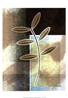 Brushed Metro Stems III Fine Art Print