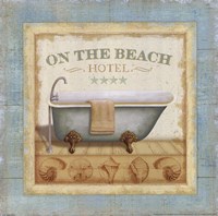 Beach Hotel I by Lisa Audit - 12" x 12", FulcrumGallery.com brand