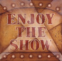 Enjoy The Show by Kim Lewis - 12" x 12"