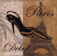 Paris Debut by Carol Robinson - 12" x 12"