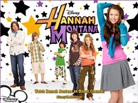 Hannah Montana, style D Framed Print