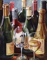 Wine Reflections II - mini by Gregory Gorham - 11" x 14"