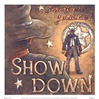 Show Down Fine Art Print