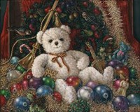 The Christmas Bear Fine Art Print