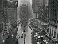 Times Square, NYC 1935 Fine Art Print