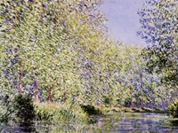 The Epte River near Giverny Fine Art Print