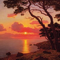 Calme de Soir, Cote d'Azur Fine Art Print