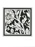 Graphic Floral Motif IV Fine Art Print