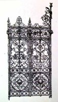 Wrought Iron Gate V Fine Art Print