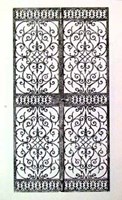 Wrought Iron Gate VIII Fine Art Print