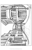 Sketches of Downtown IV Fine Art Print