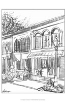 Sketches of Downtown V Fine Art Print