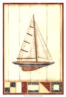 Americana Yacht II Fine Art Print