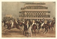 The Grand Steeple Chase I Fine Art Print