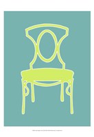 Small Graphic Chair I (U) Framed Print
