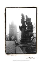 Charles Bridge in Morning Fog II Fine Art Print