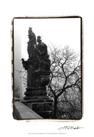 Charles Bridge in Morning Fog IV Fine Art Print