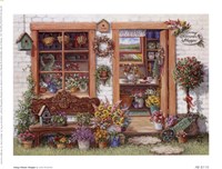 Fancy Flower Shoppe Fine Art Print