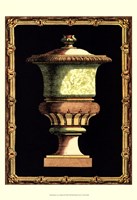 Jade Urn on Black II Fine Art Print