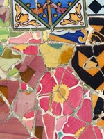 Mosaic Fragments III Fine Art Print