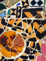 Mosaic Fragments IV Fine Art Print