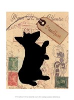 Corgi Silhouette Fine Art Print