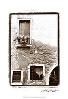 Balcony Flowers Fine Art Print