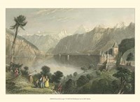 Pastoral Riverscape V Fine Art Print