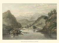 Pastoral Riverscape VI Fine Art Print