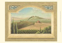 Vineyard Window III Fine Art Print
