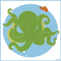 Olga the Octopus Fine Art Print