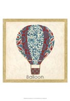 Patchwork Transportation IV Fine Art Print