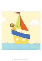 Sailboat Adventure II Framed Print