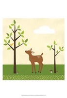 Woodland Friends II Fine Art Print