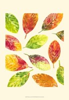 Vibrant Leaves II Fine Art Print