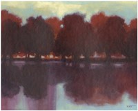 Crimson Lake II Fine Art Print