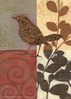 Paisley Sparrow Fine Art Print
