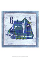 Top Sail Schooner by Geoff Allen - 13" x 19"