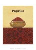 Exotic Spices - Paprika Framed Print