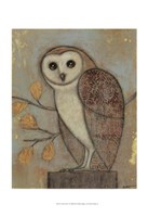 Ornate Owl II Fine Art Print