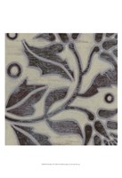 Iris Woodcut II Fine Art Print