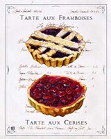 Tartes aux Cerises et Framboises Fine Art Print