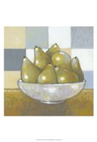 Green Pears Fine Art Print