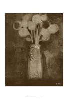 Black Lace I Framed Print