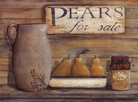 Pears for Sale by Pam Britton - 16" x 12"