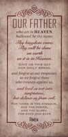 The Lord's Prayer Framed Print