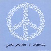 6" x 6" Peace Signs
