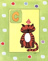 C is for Cat by Serena Bowman - 11" x 14"