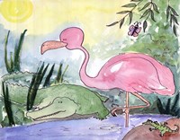 Swamp Livin by Serena Bowman - 14" x 11"