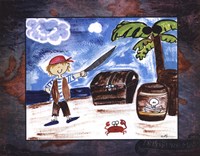 Pirate Boy by Serena Bowman - 14" x 11"